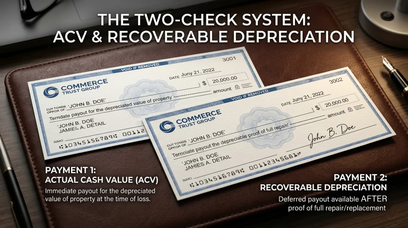 Insurance ACV And RCV Payout System