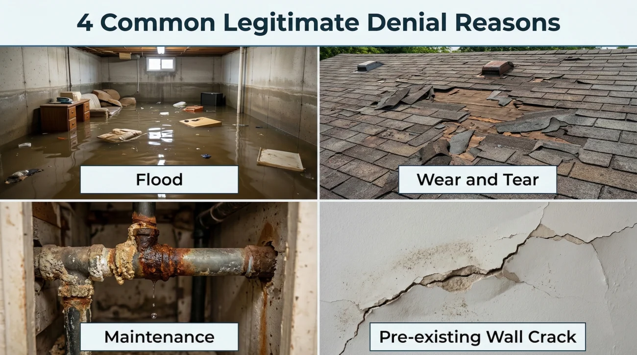 Standard Home Insurance Policy Exclusions