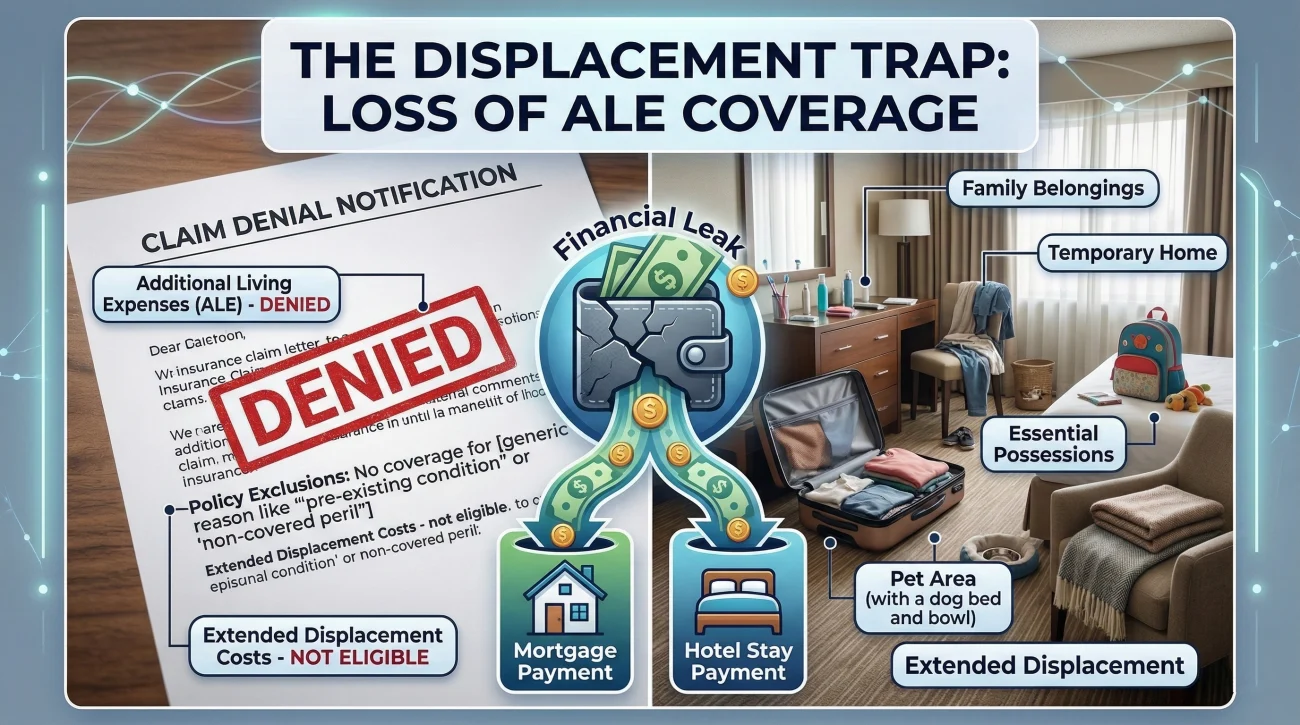 Temporary Housing ALE Coverage Denial Impact