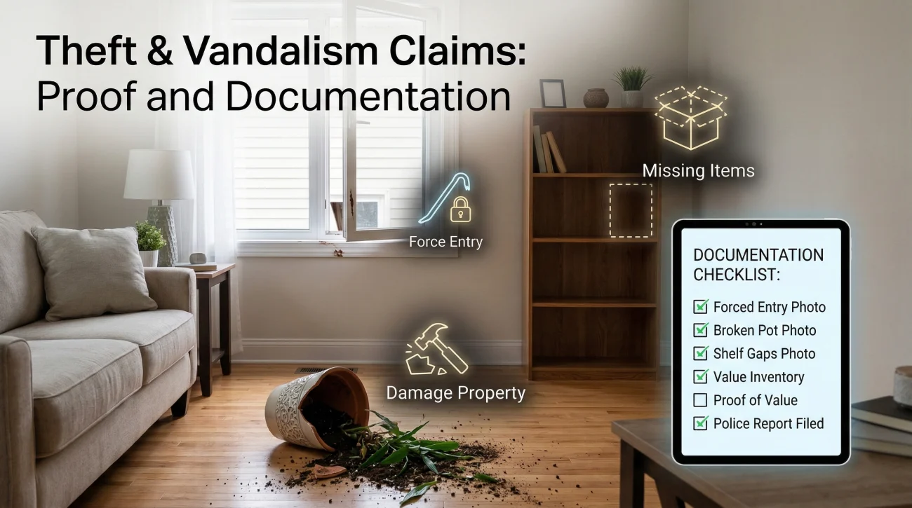 Theft And Vandalism Claims