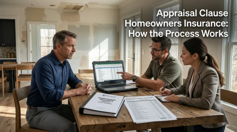 Appraisal Clause Homeowners Insurance: How the Process Works