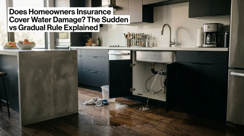 Does Homeowners Insurance Cover Water Damage