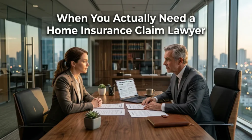 Home Insurance Claim Lawyer
