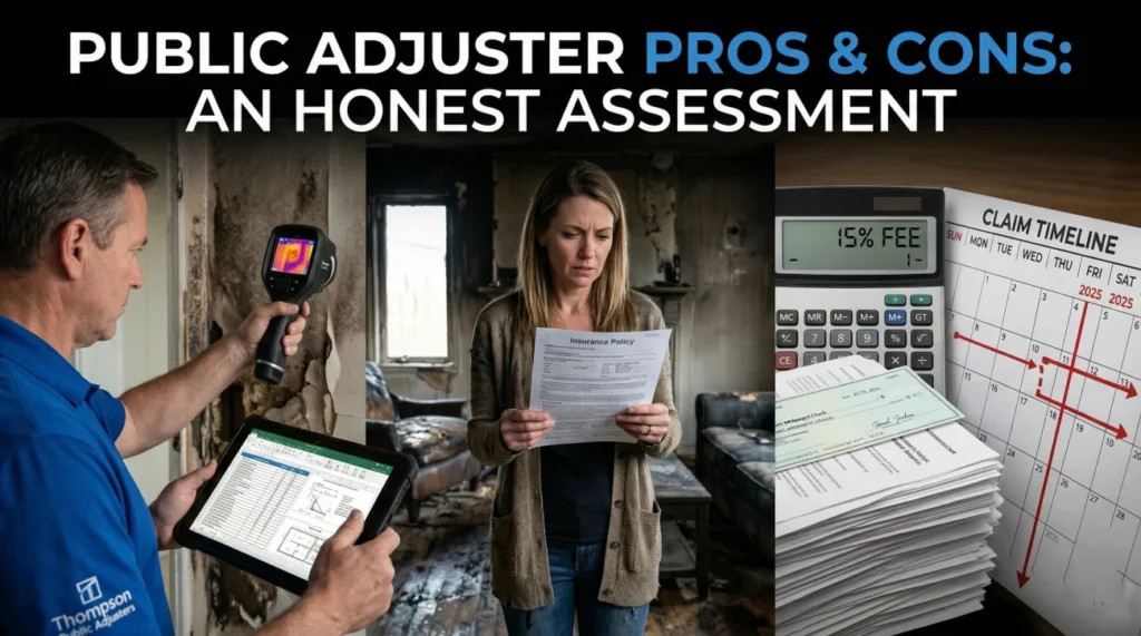 Public Adjuster Pros And Cons