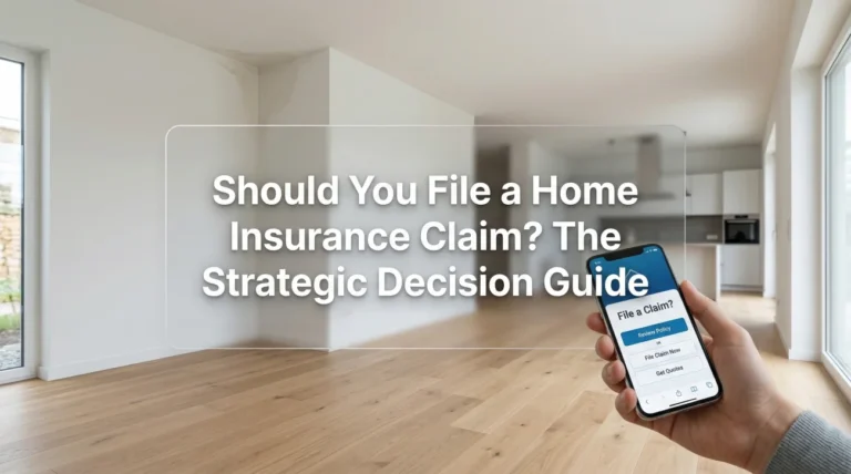 Should You File a Home Insurance Claim? A Homeowner’s Decision Guide