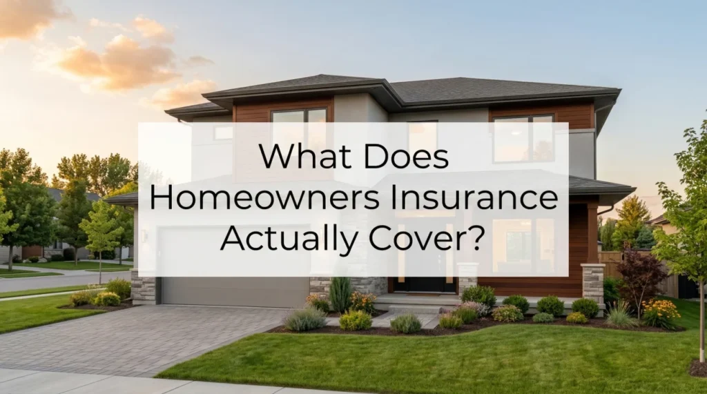 What Does Homeowners Insurance Cover