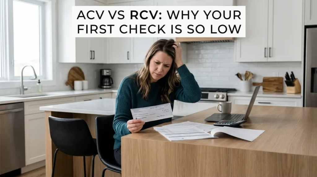 ACV Vs RCV Home Insurance