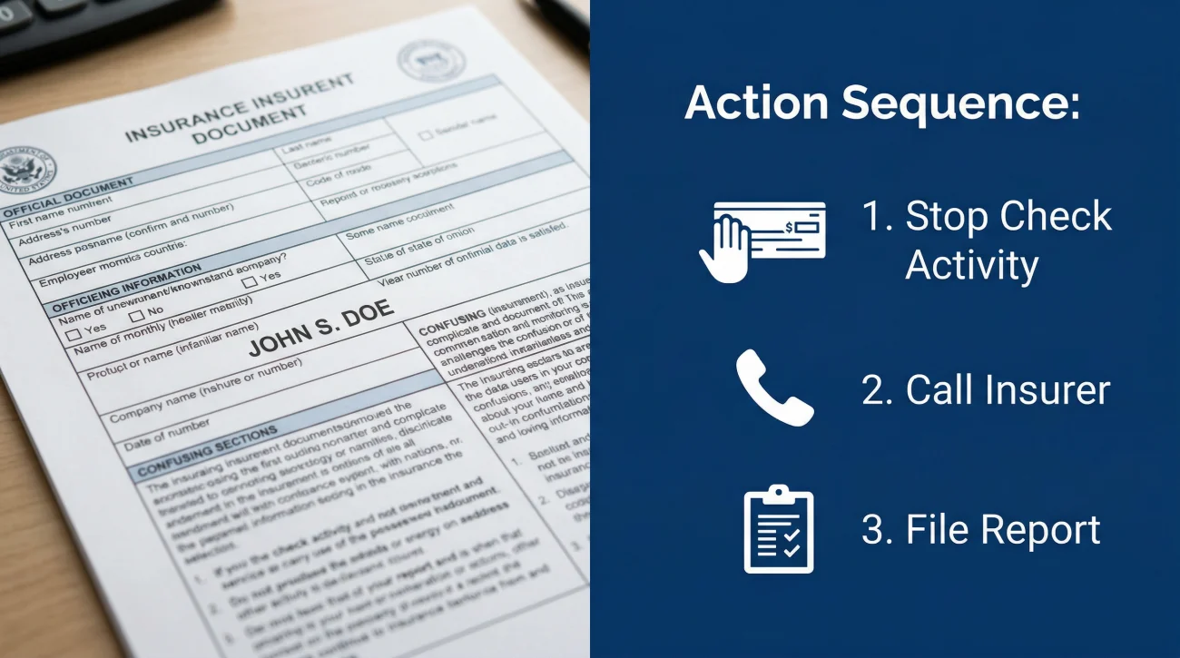 Action Steps For Unfamiliar Claims Names