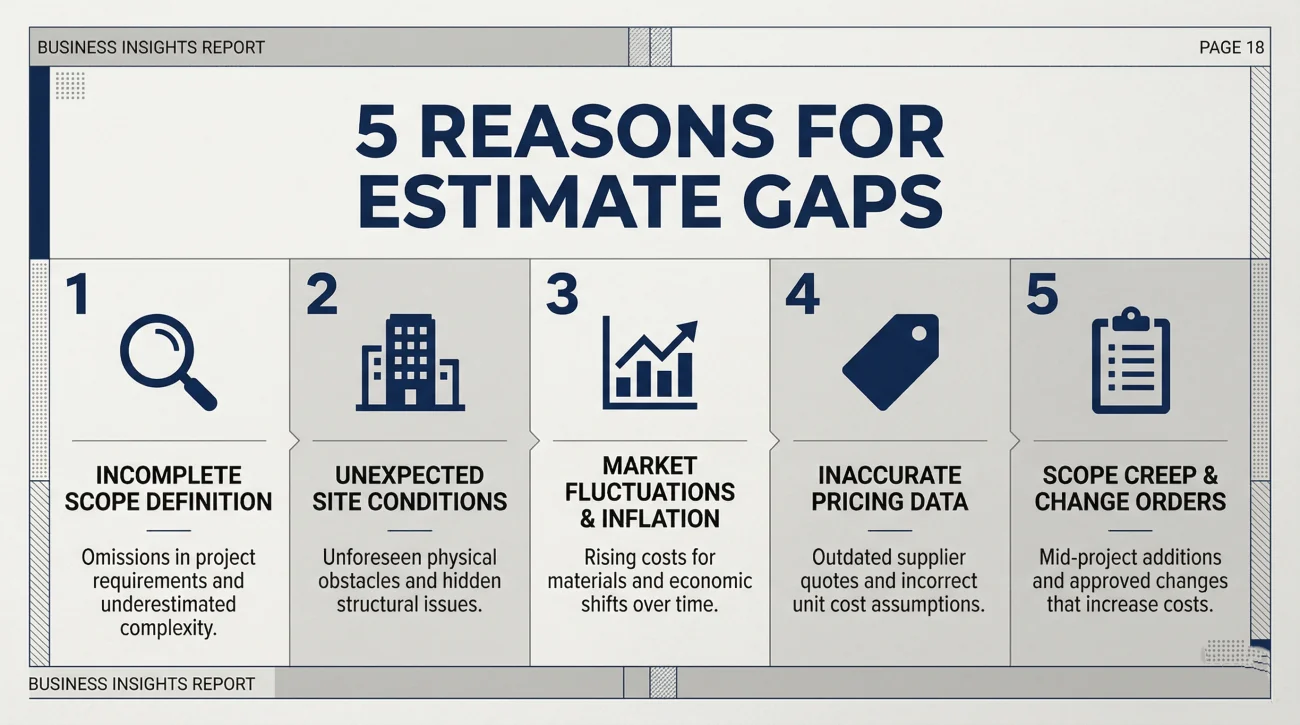 Common Reasons For Insurance Estimate Gaps