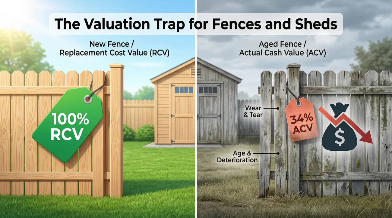 Comparison Of Actual Cash Value Vs Replacement Cost Value For Claims