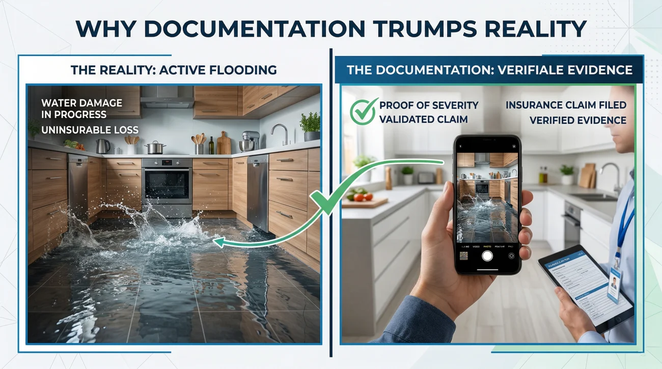 Comparison Of Homeowner Documentation Vs Insurance Adjuster Perspective