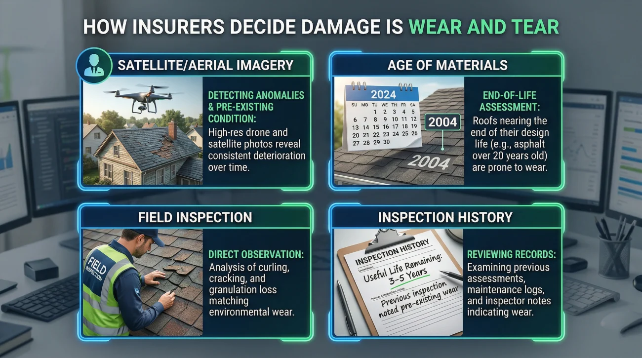 Insurers Data Sources For Determining Roof Claim Wear And Tear