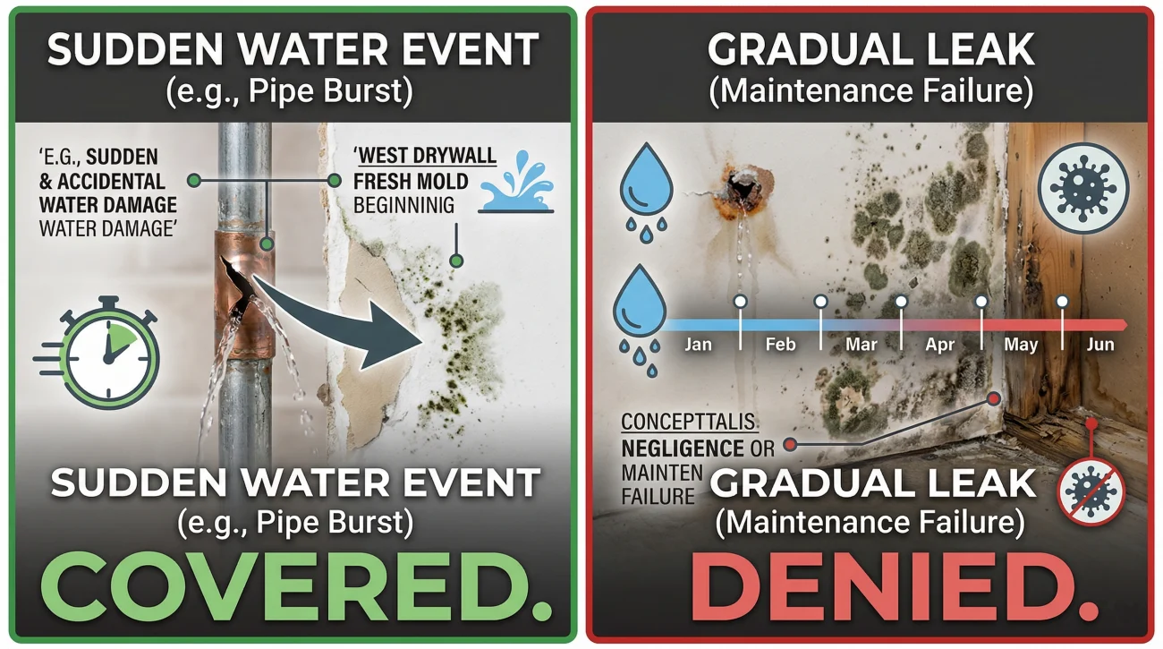 Mold Insurance Coverage Comparison Causation Rule Scenarios
