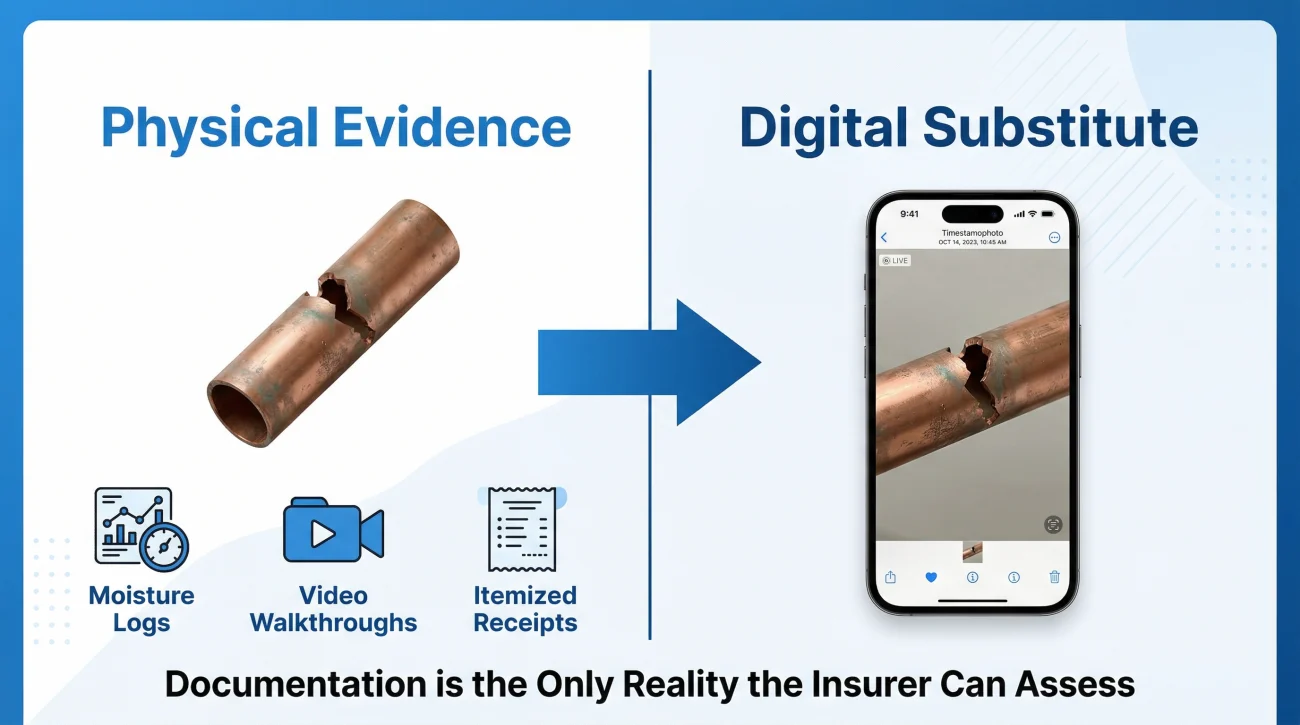 Physical Evidence Vs Digital Documentation Comparison