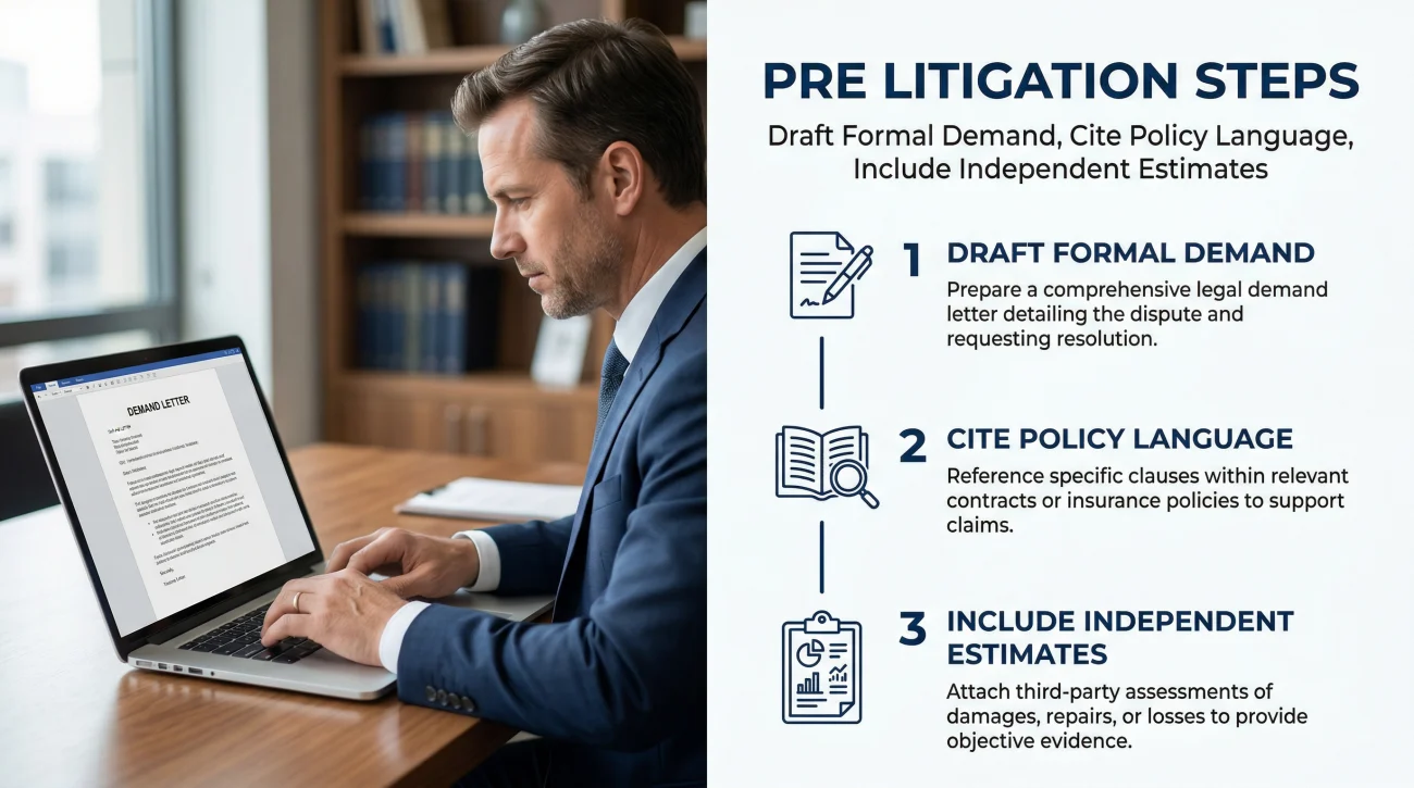 Pre Litigation Demands For Insurance Claims