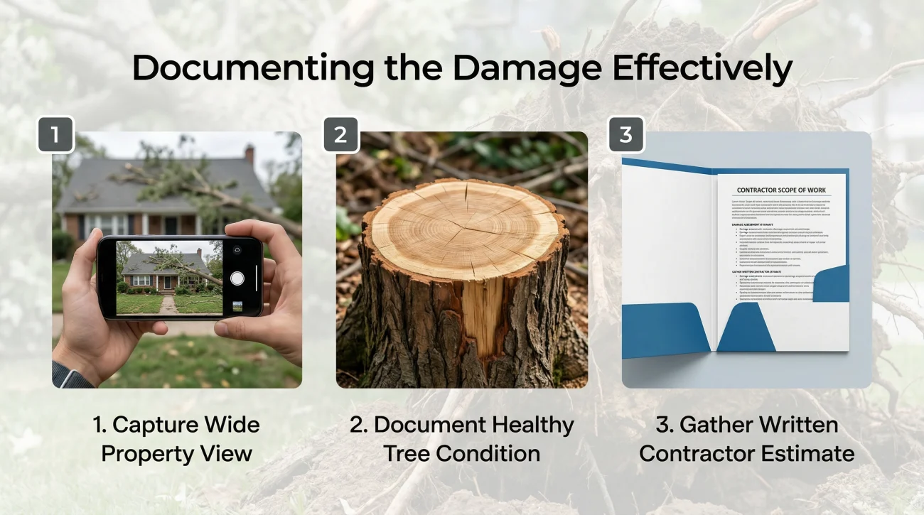 Step-by-step Checklist For Documenting Fallen Tree Damage