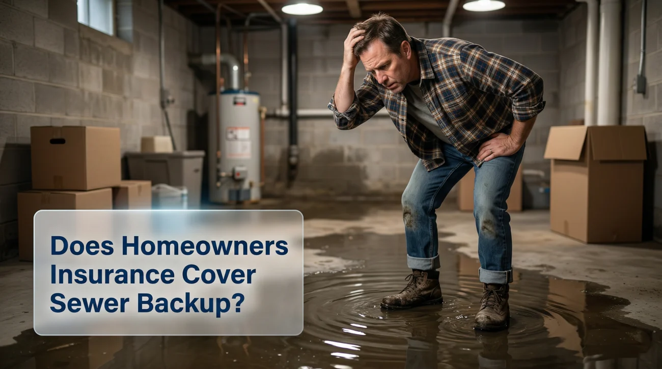 Does Homeowners Insurance Cover Sewer Backup