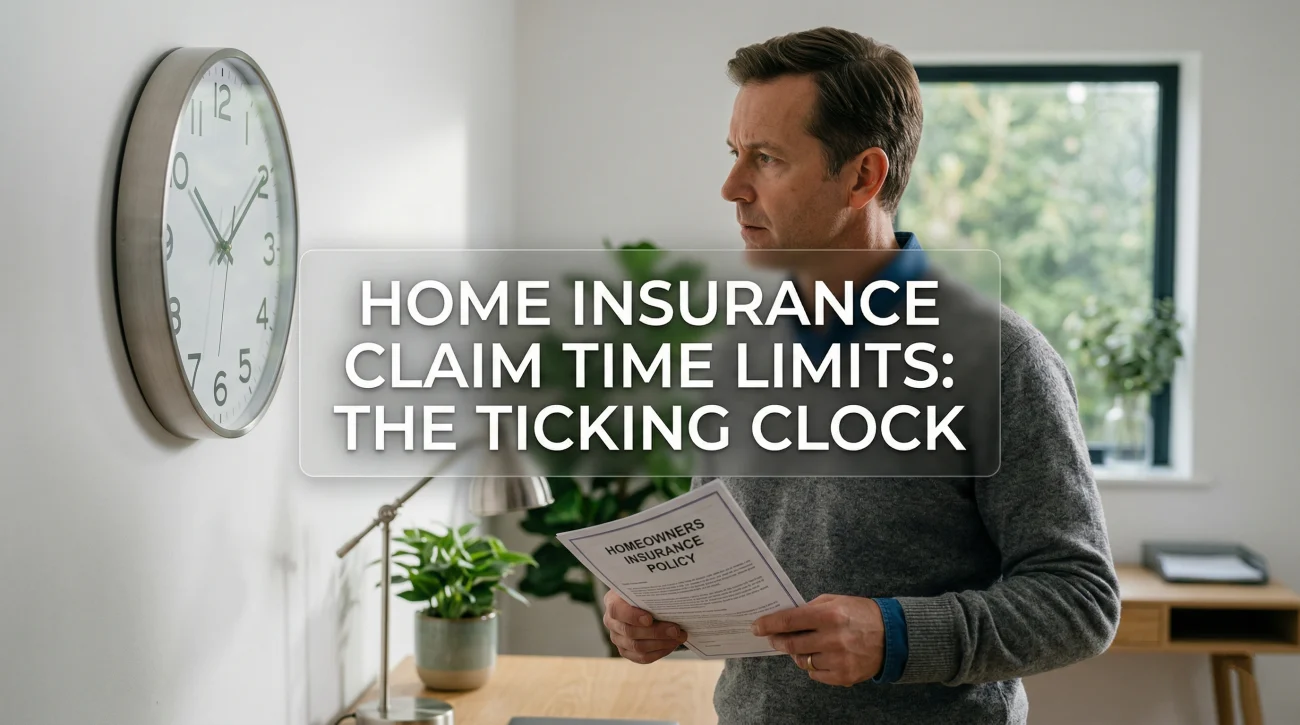 Home Insurance Claim Time Limit