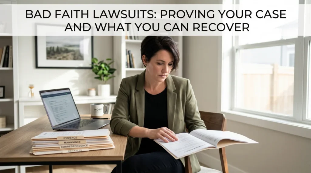 Homeowners Insurance Bad Faith Lawsuit