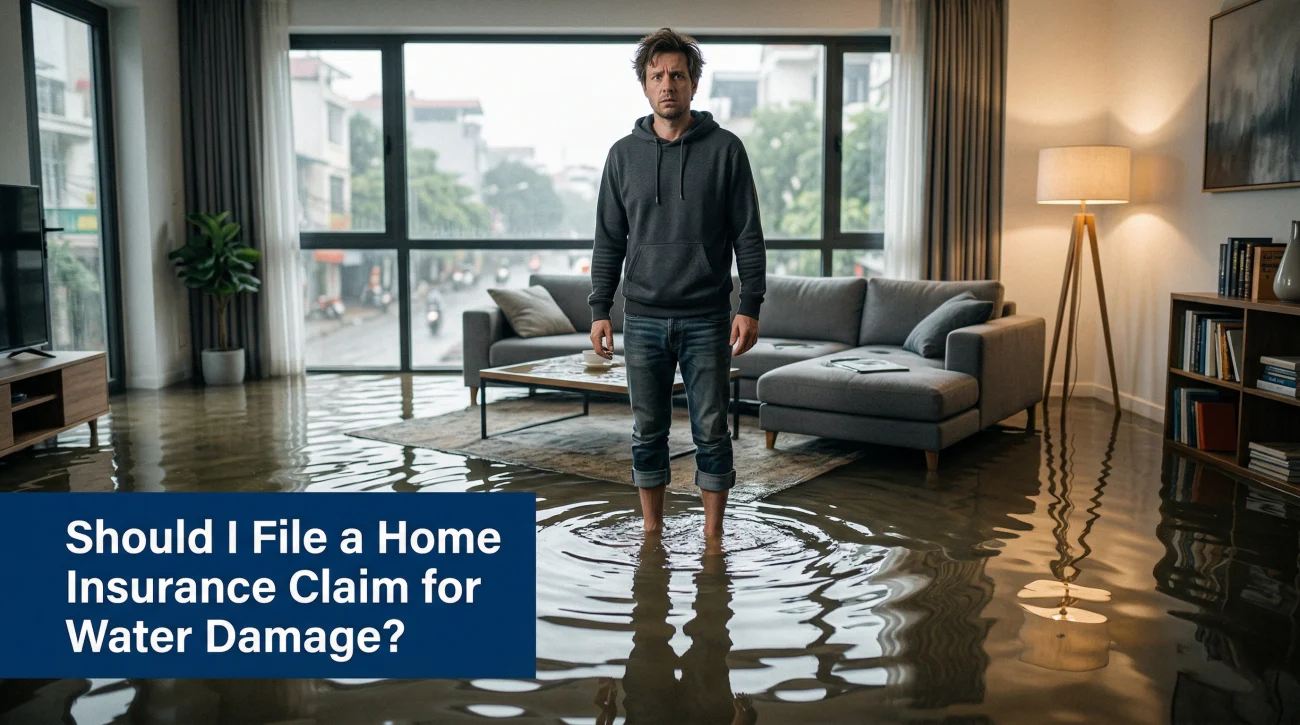 Should I File Home Insurance Claim For Water Damage