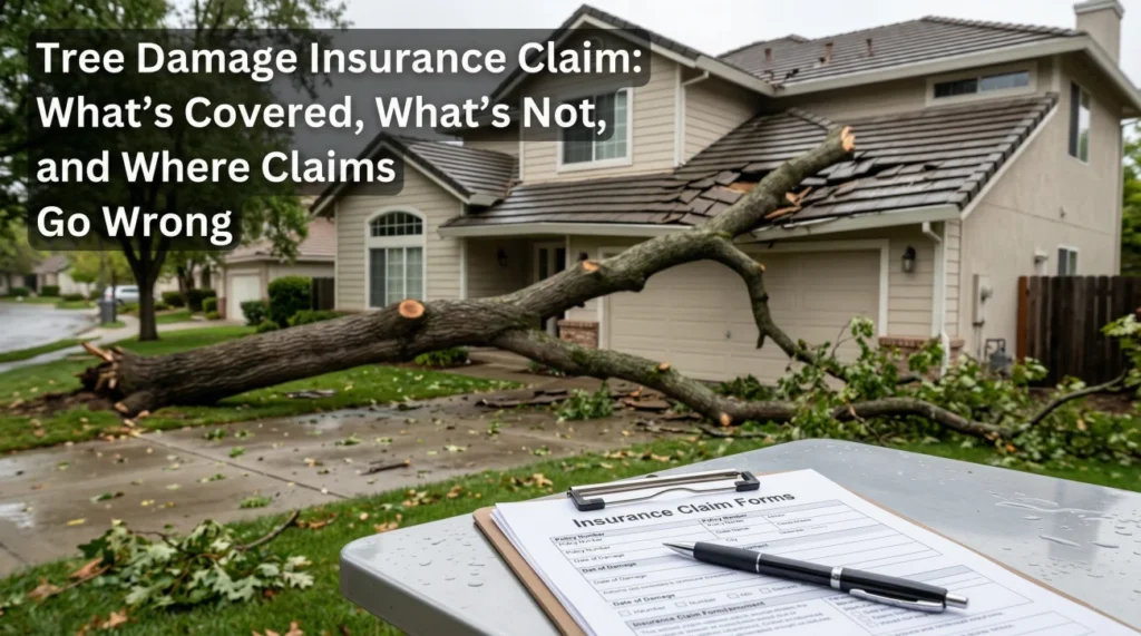 Tree Damage Insurance Claim