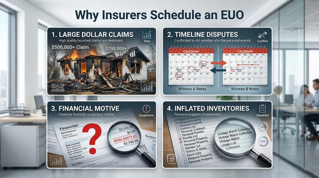Common Triggers For Home Insurance Examination Under Oath