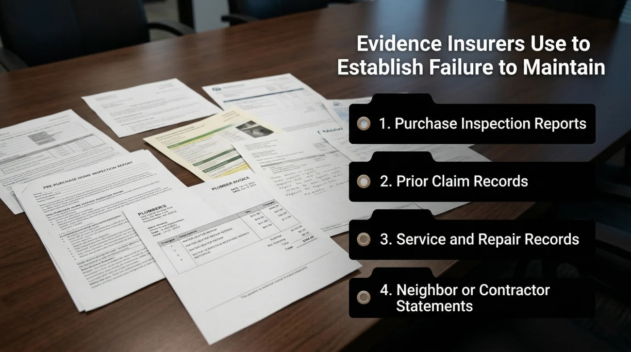 Evidence Insurers Use To Prove Negligence