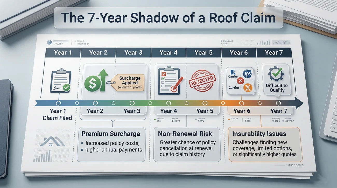 Long Term Impact Of Home Insurance Claims On CLUE Report And Premiums