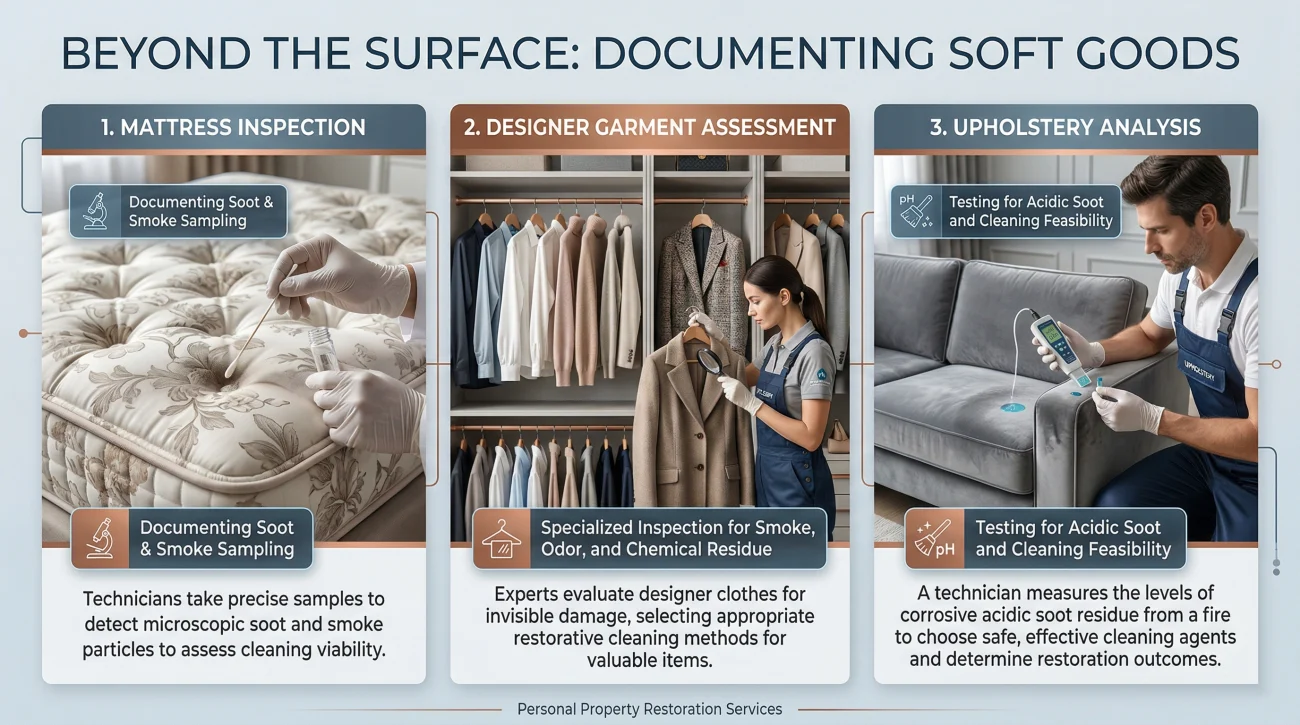 Professional Assessment Of Smoke Damaged Textiles And Soft Goods