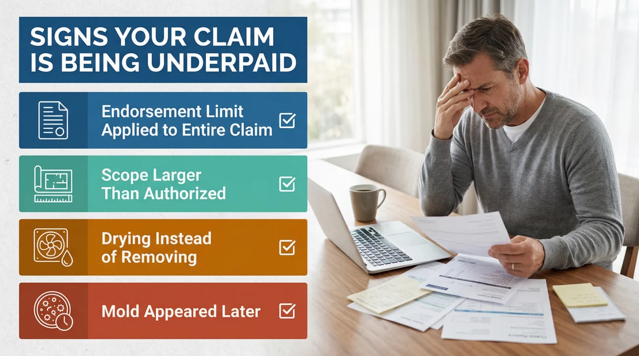 Signs Your Backup Claim Is Underpaid