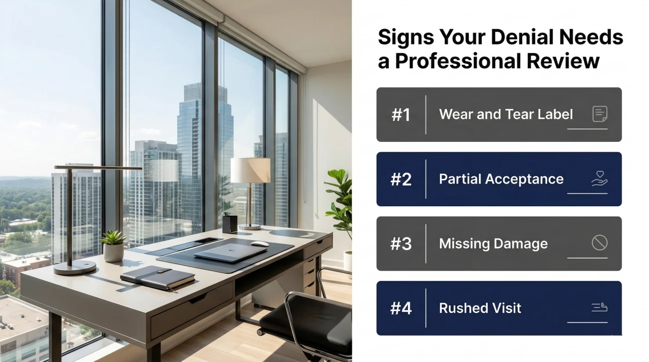 Signs Your Denial Needs Professional Review