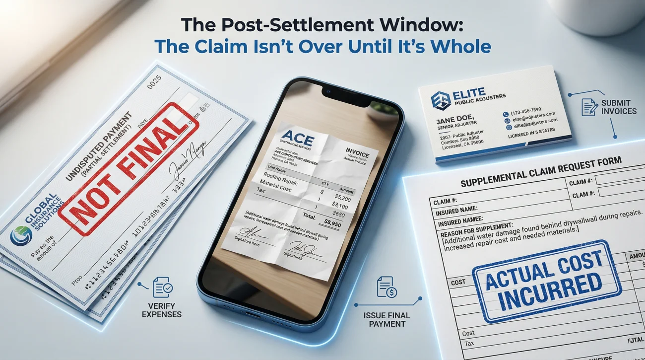 Using Actual Cost Incurred To Document Supplemental Claims