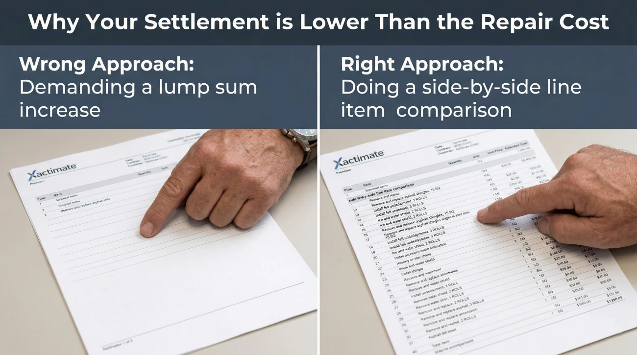 Why Your Insurance Settlement Is Lower