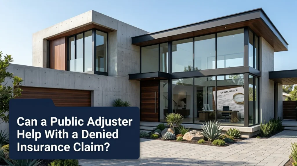 Can A Public Adjuster Help With A Denied Claim