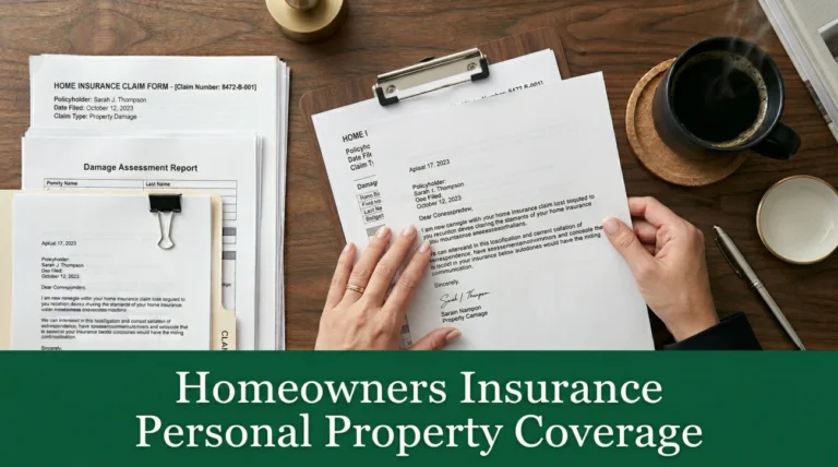 Homeowners Insurance Personal Property Coverage: Limits, Sub-Limits, and What’s Actually Protected