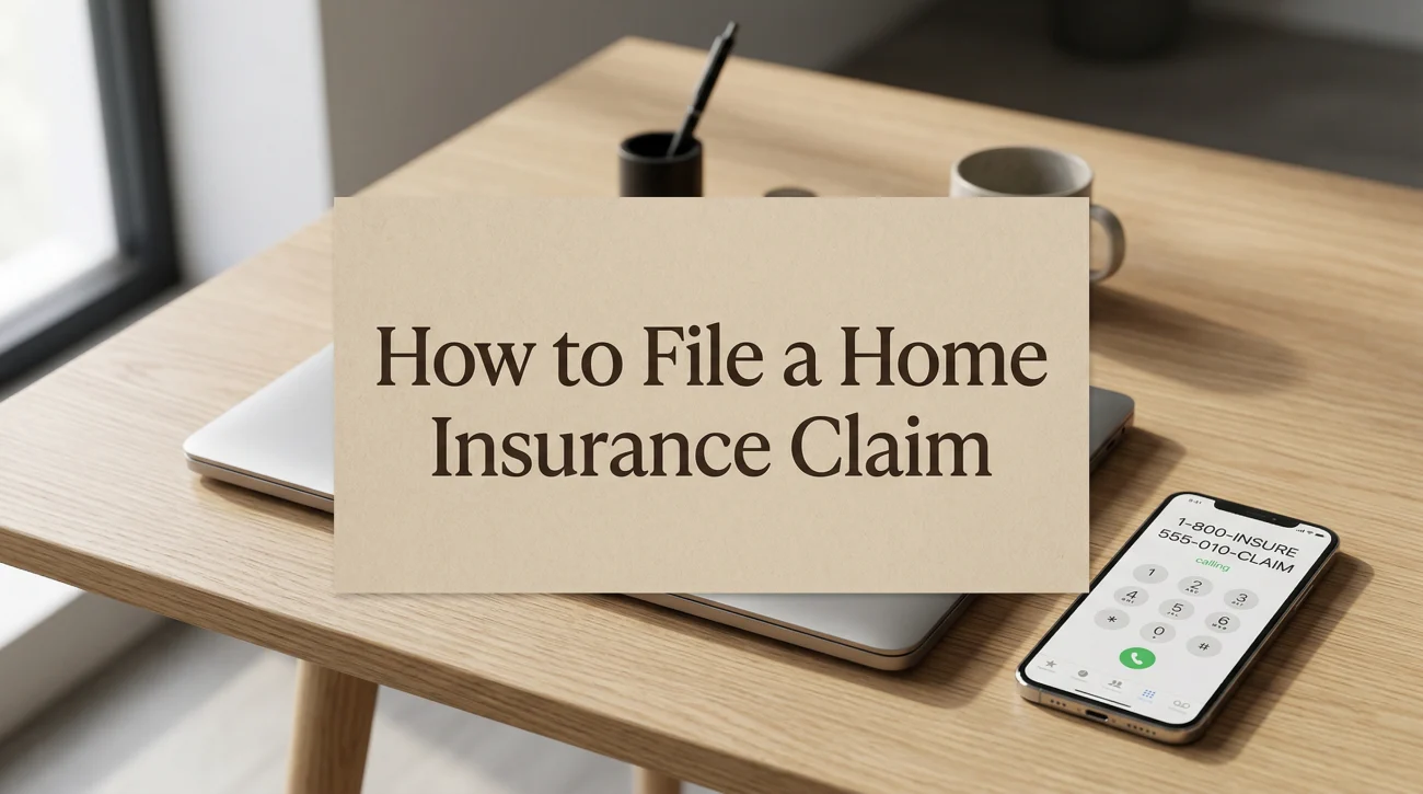 How To File A Home Insurance Claim