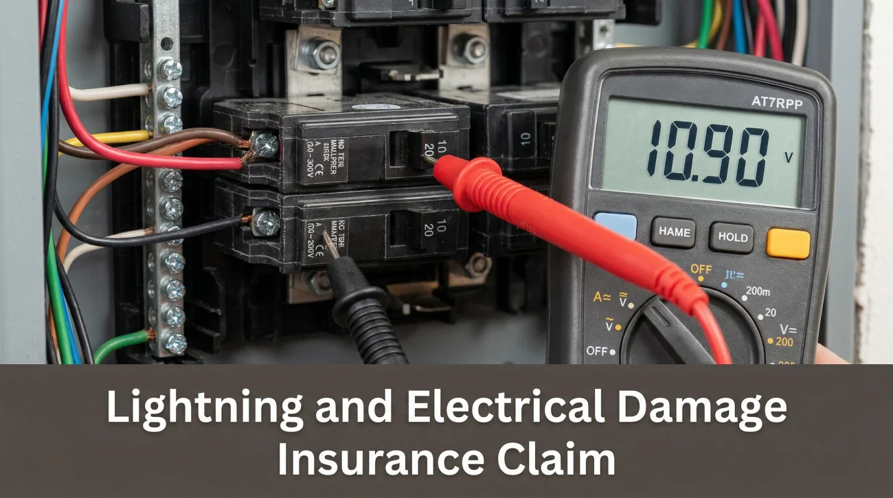Lightning Damage Insurance Claim