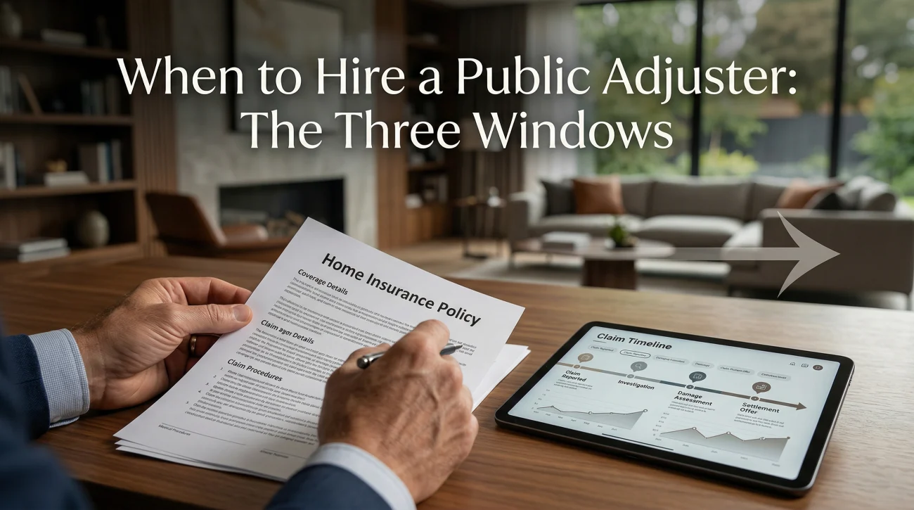 When Does Hiring A Public Adjuster Make Sense