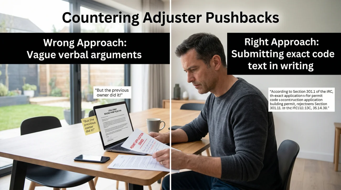 Countering Adjuster Pushbacks