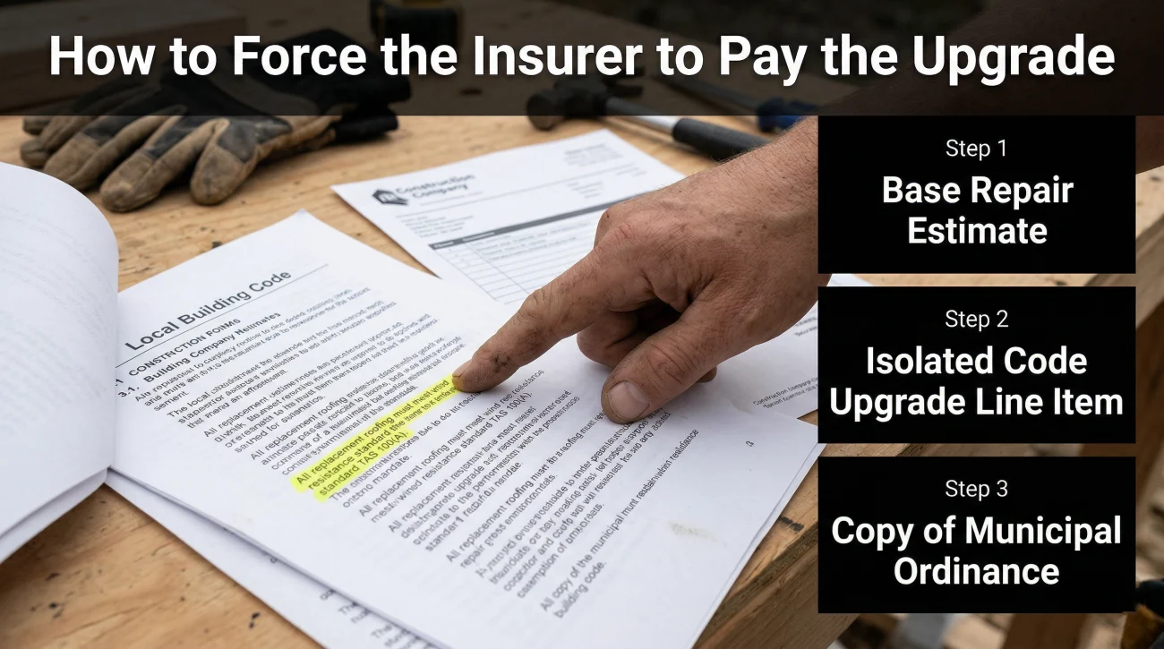 How To Force The Insurer To Pay The Upgrade
